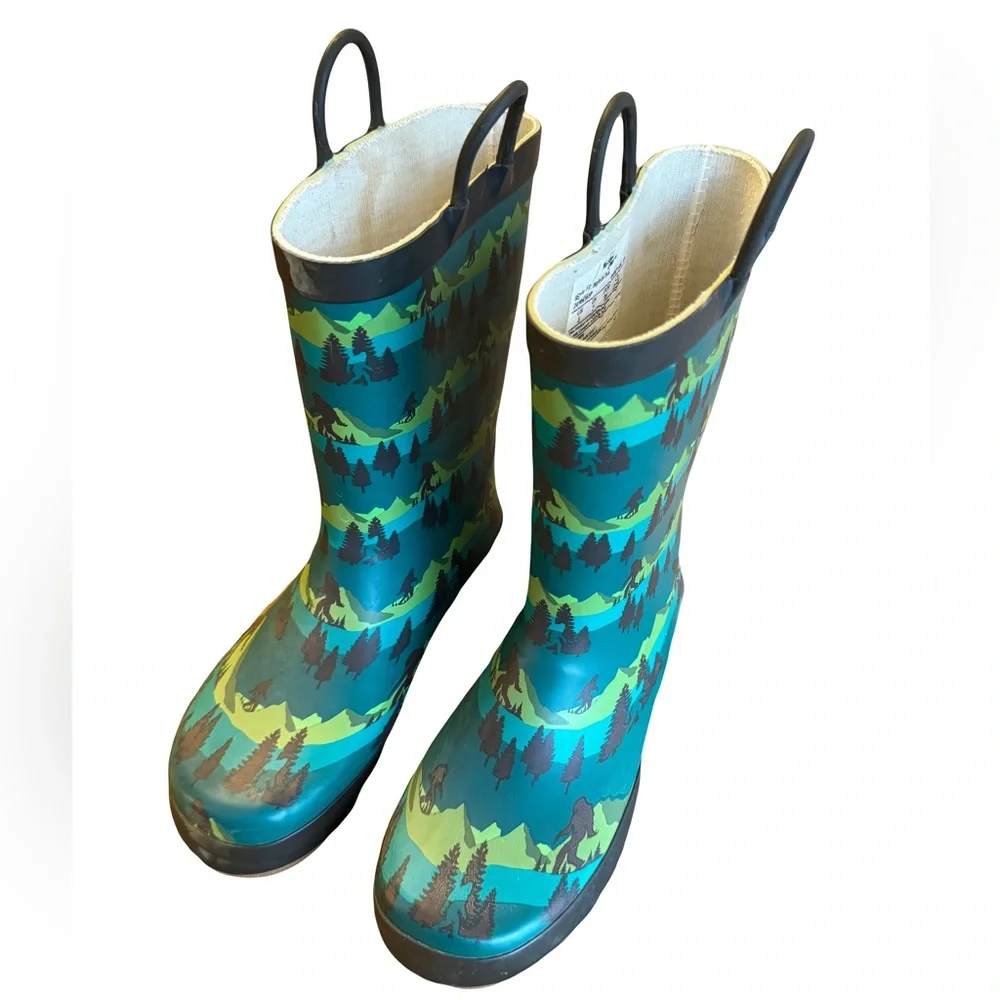 WESTERN CHIEF Find Bigfoot Kids Rainboots size 3